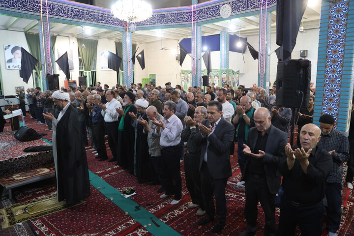 تصاویر /  مراسم بیرق داران بیداری همدان در مسجد المهدی(عج) کوی کوثر