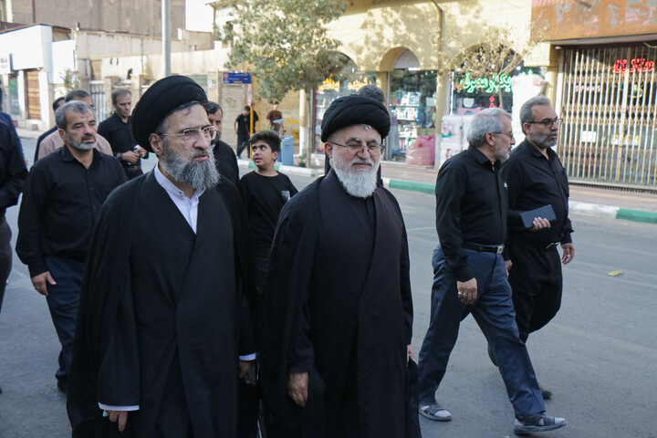 تشییع مرحوم حجت الاسلام والمسلمین عبدالسید محمودی بهبهانی (واعظ) در قم