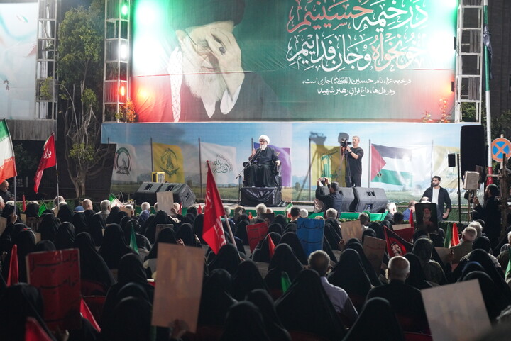 تصاویر/ مراسم چهل خاکسپاری قائد شهید امت در بوشهر