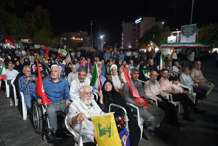 تصاویر/ مراسم چهل خاکسپاری قائد شهید امت در بوشهر