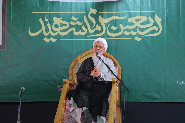 تصاویر / مراسم اربعین تدفین رهبر شهید در دفتر آیت الله العظمی سیستانی در قم