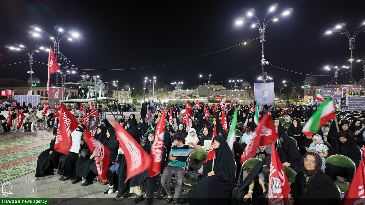 مراسم چهلمین روز تدفین آقای شهید ایران در همدان برگزار شد
