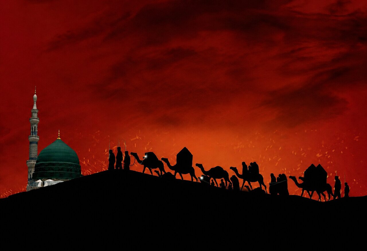 کاروان کربلا بازگشت به مدینه و ماندگاری پیام عاشورا