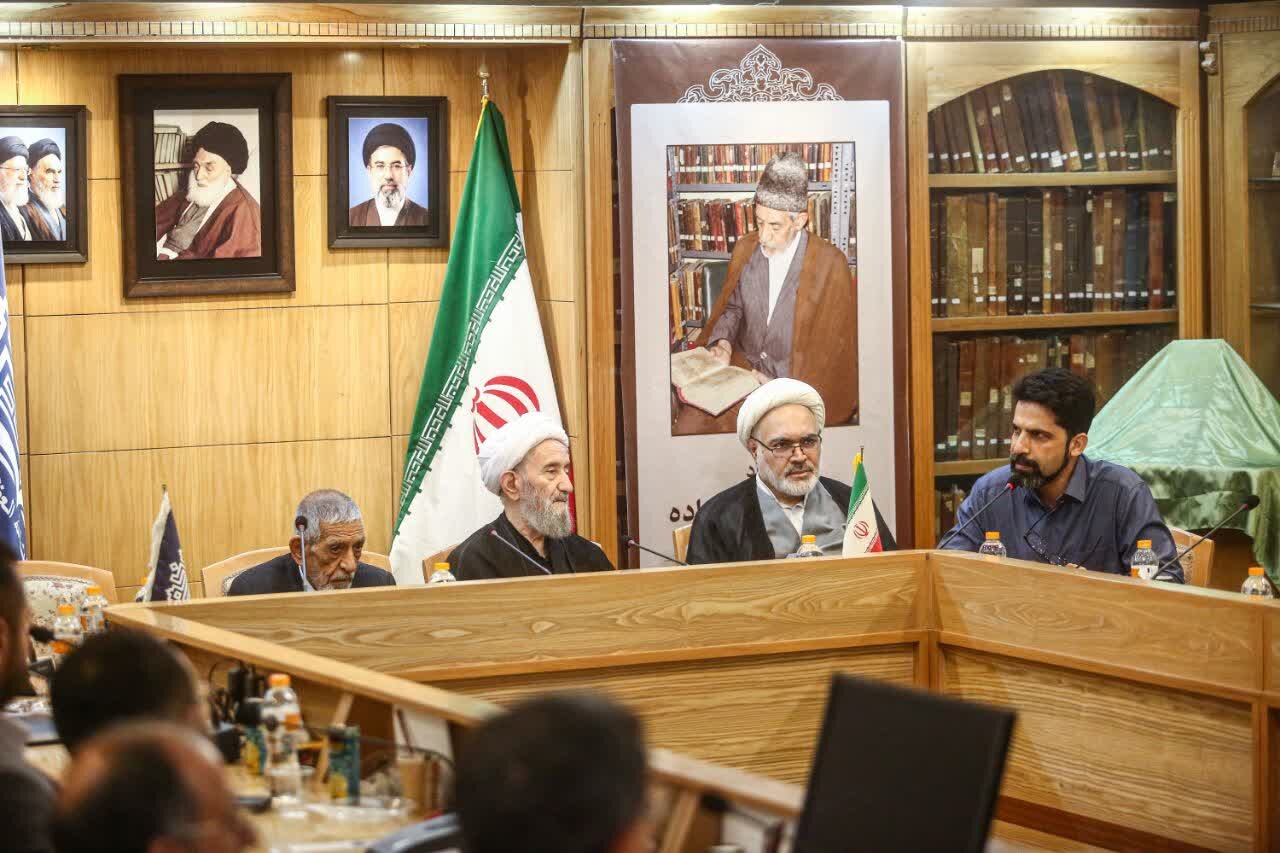 آیین بزرگداشت استاد عرب زاده در کتابخانه آیت‌الله العظمی بروجردی(ره)