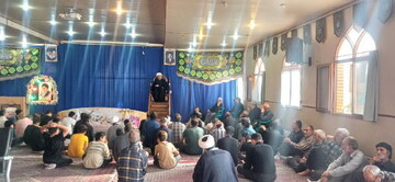 تصاویر/ آیین چهلمین روز تدفین رهبر شهید در مدرسه علمیه امیرالمؤمنین علی (ع) آران و بیدگل