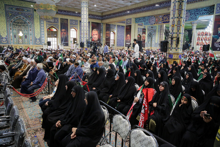 تصاویر/ چهارمین آیین ملی تکریم فعالان مساجد کشور در مسجد مقدس جمکران