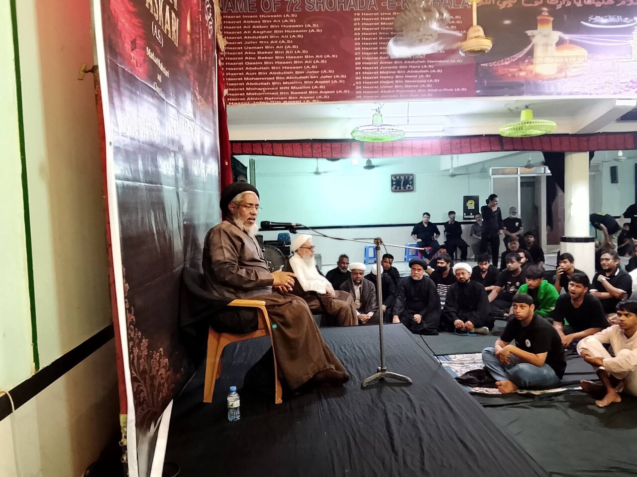 মোহাম্মাদপুর শিয়া মসজিদে ইমাম হাসান আল-আসকারী (আ.)-এর শাহাদাৎ স্মরণে মজলিস অনুষ্ঠিত | ছবি