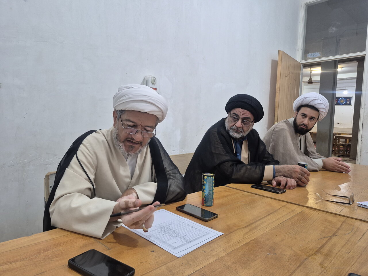 طلبه مدرسه علمیه آیت‌الله مصطفوی(ره) کاشان از تحقیق پایانی خود دفاع کرد