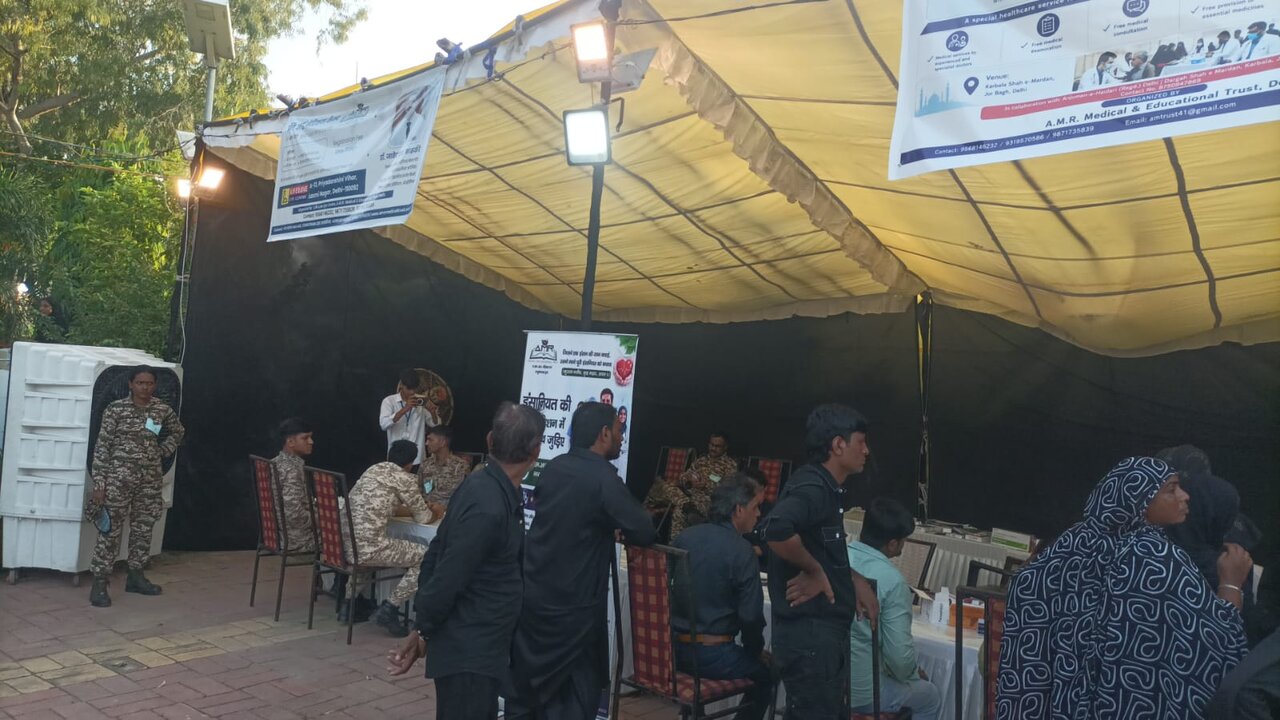 ہندوستان؛ اے ایم آر میڈیکل اینڈ ایجوکیشنل ٹرسٹ کا فری میڈیکل کیمپ کامیابی سے اختتام پذیر/سینکڑوں مستحق افراد کا مفت علاج