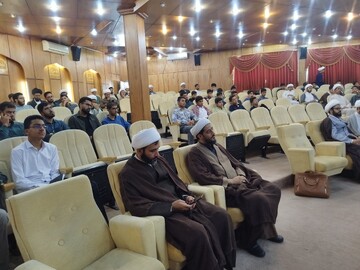 تصاویر/ آیین میثاق طلبگی مدارس علمیه سیستان و بلوچستان