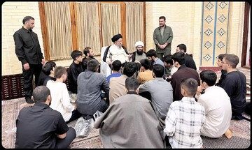 پایان دوره «میثاق طلبگی» طلاب جدیدالورود مدرسه علمیه امام خمینی(ره) گرگان