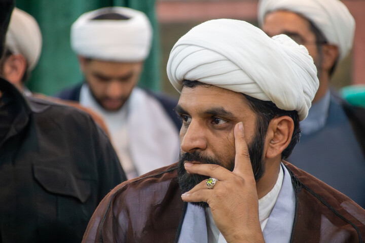 تصاویر/ مراسم بیعت طلاب کرمان در سالروز آغاز امامت امام زمان (عج)