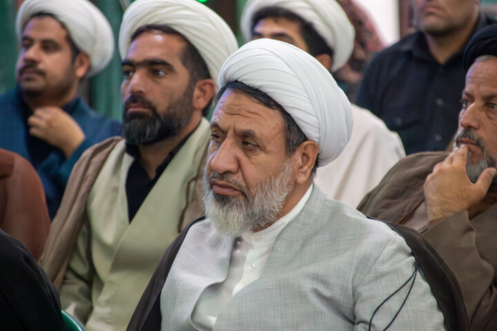 تصاویر/ مراسم بیعت طلاب کرمان در سالروز آغاز امامت امام زمان (عج)