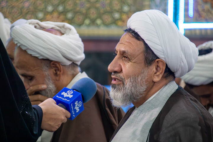 تصاویر/ مراسم بیعت طلاب کرمان در سالروز آغاز امامت امام زمان (عج)