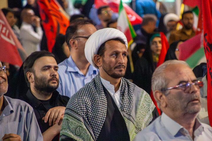 تصاویر/ مراسم بیعت طلاب کرمان در سالروز آغاز امامت امام زمان (عج)