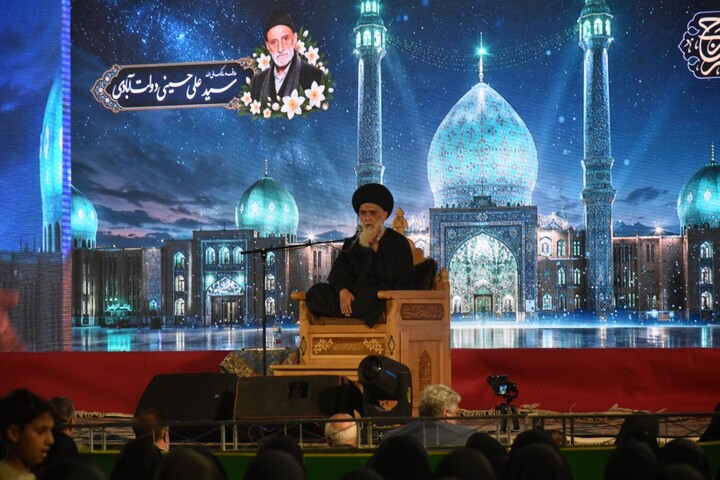 تصاویر |آیین بزرگداشت عارف و سالک الی‌الله، مرحوم آقا سید علی حسینی دولت آبادی