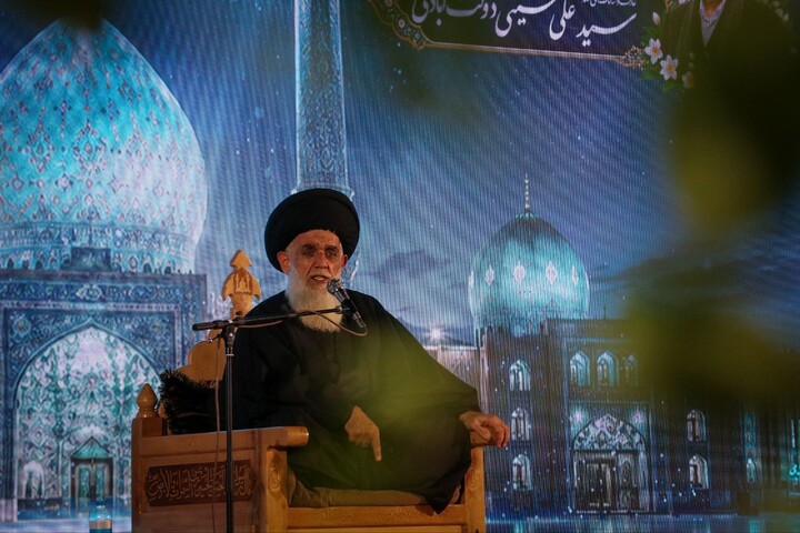 تصاویر |آیین بزرگداشت عارف و سالک الی‌الله، مرحوم آقا سید علی حسینی دولت آبادی