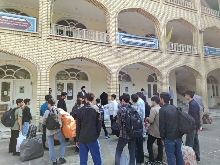 تصاویر/ آغاز رسمی برنامه طرح اختبار طلاب متقاضی ورود به حوزه علمیه
