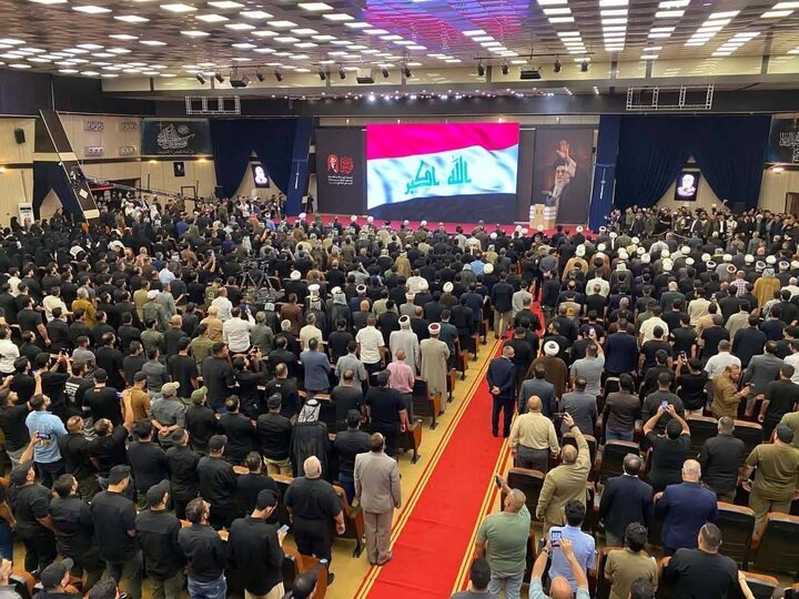 إقامة مراسم أربعينيّة مواراة الإمام الخامنئي الثّرى في بغداد