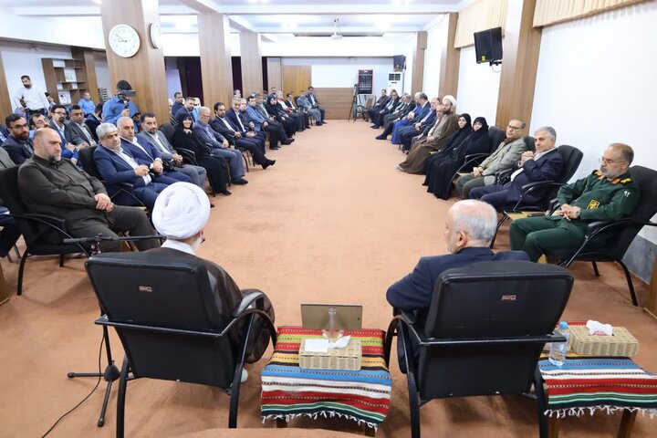 دیدار مدیران دستگاه‌های اجرایی مازندران هفته دولت