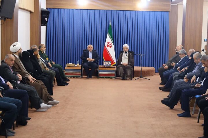 دیدار مدیران دستگاه‌های اجرایی مازندران هفته دولت