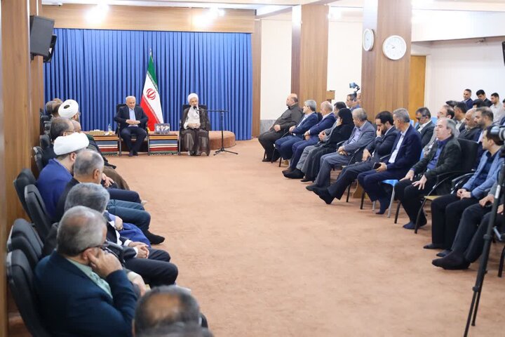 دیدار مدیران دستگاه‌های اجرایی مازندران هفته دولت