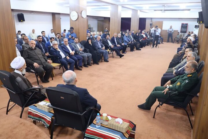 دیدار مدیران دستگاه‌های اجرایی مازندران هفته دولت