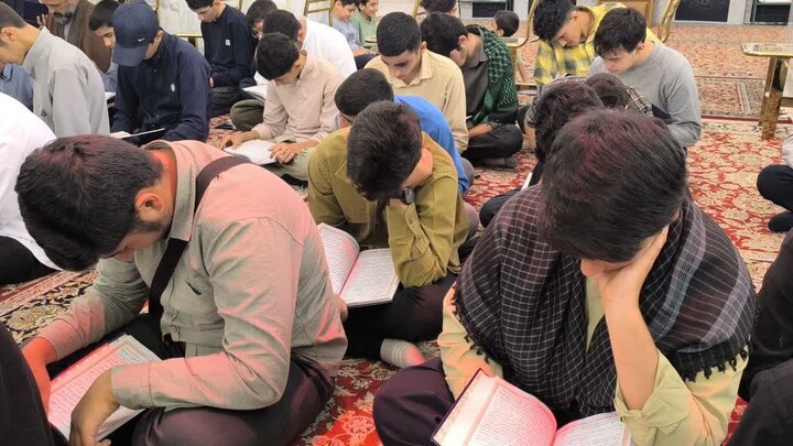 تصاویر/ برگزاری مراسم افتتاحیه «حوزه علمیه شهید امیری» بابل در رواق دارالهدایه حرم امام رضا (ع)