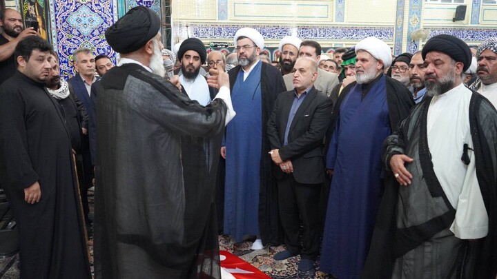 تشییع ابوی عضو مجلس خبرگان رهبری در اهواز