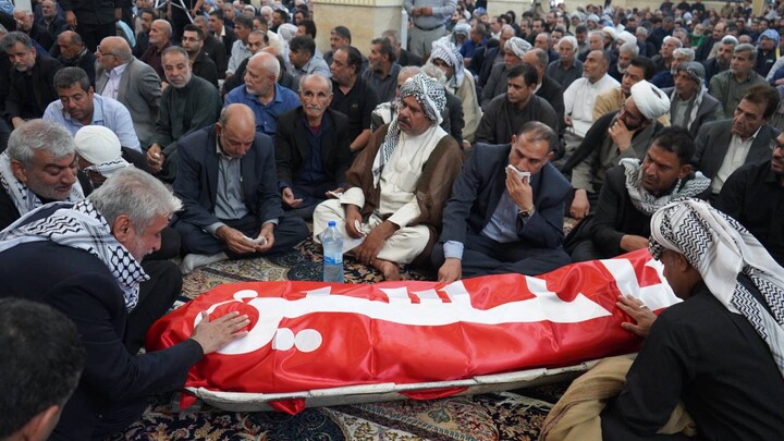تشییع ابوی عضو مجلس خبرگان رهبری در اهواز