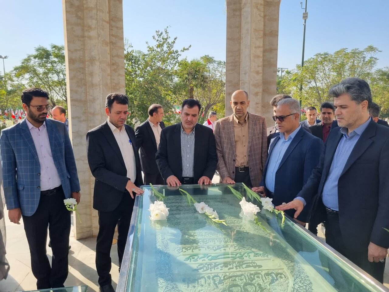 تجدید میثاق مسئولان کاشان با آرمانهای والای شهدا