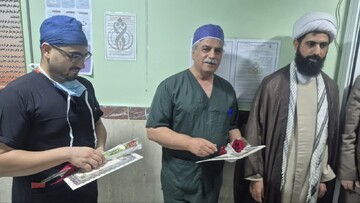 تجلیل امام جمعه رزن از جامعه پزشکی+تصاویر