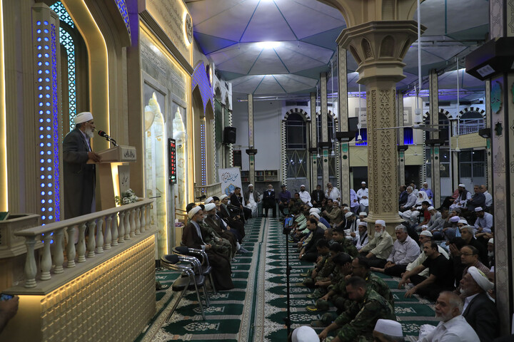 آیین گرامیداشت هفته وحدت با حضور نماینده ولی‌فقیه و استاندار خراسان جنوبی