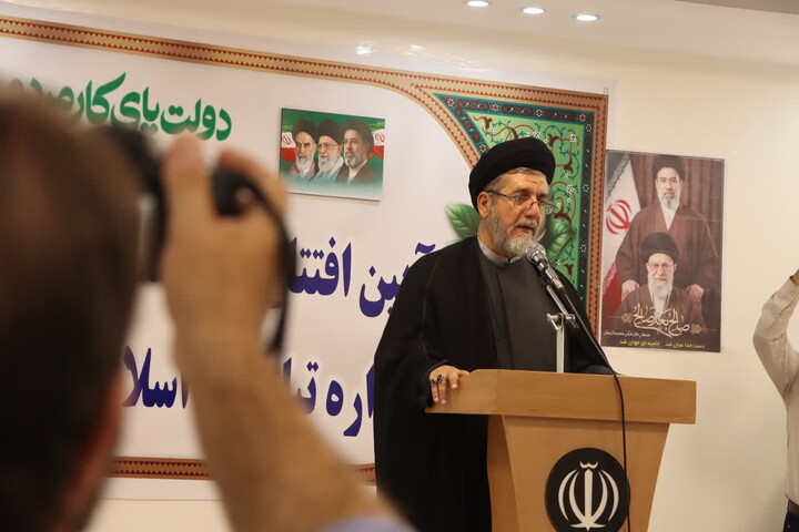تصاویر / آیین بهره‌برداری از ساختمان جدید اداره تبلیغات اسلامی میانه