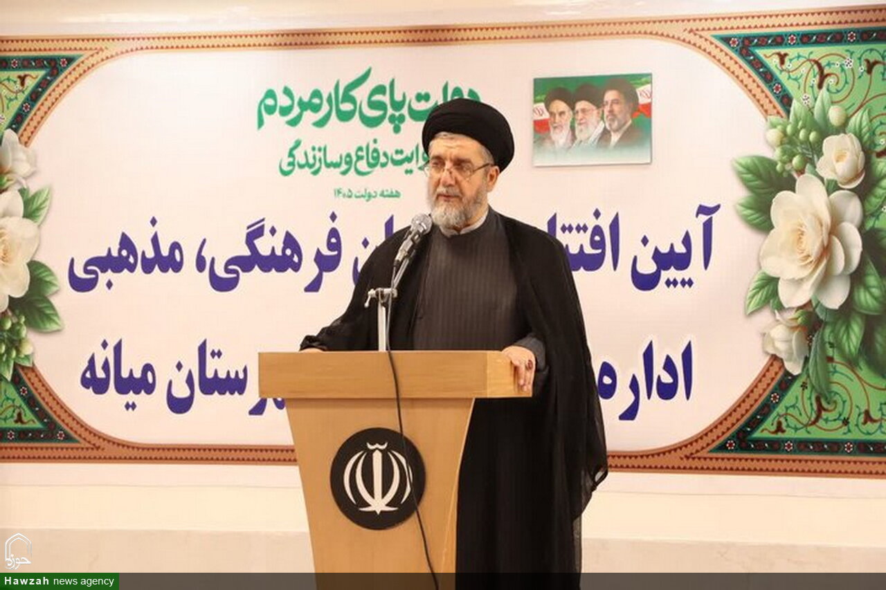 ضرورت تقویت زیرساخت‌های فرهنگی و تبلیغی در میانه