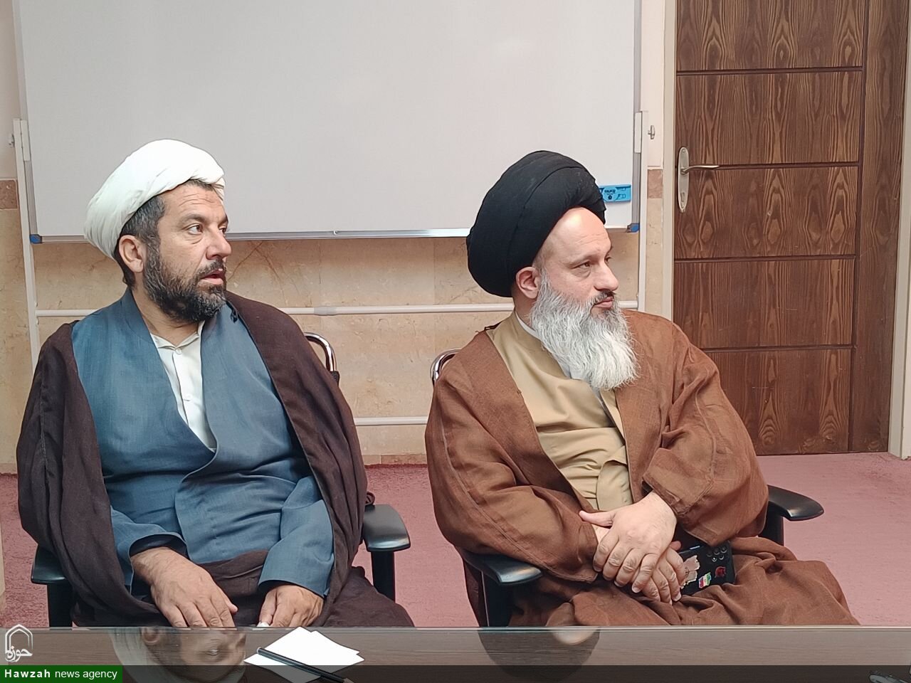 جلسه قرارگاه جنگ ترکیبی بلاغ مبین حوزه علمیه استان یزد