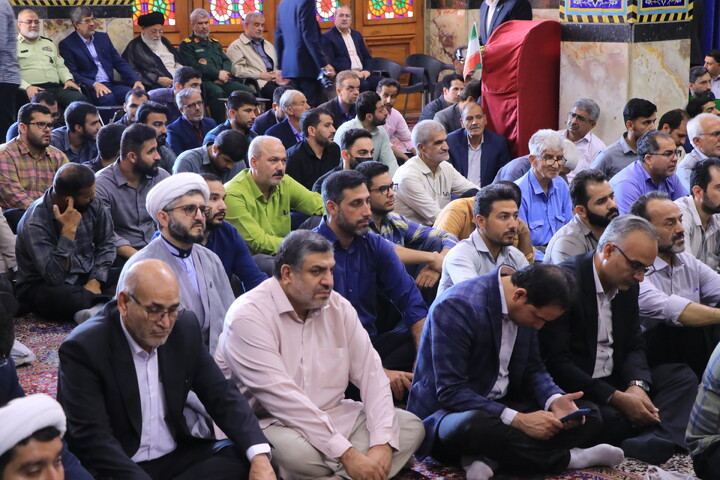 مراسم بزرگداشت شهدای خدمت در یزد