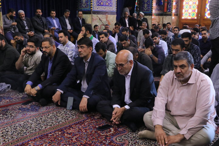 مراسم بزرگداشت شهدای خدمت در یزد