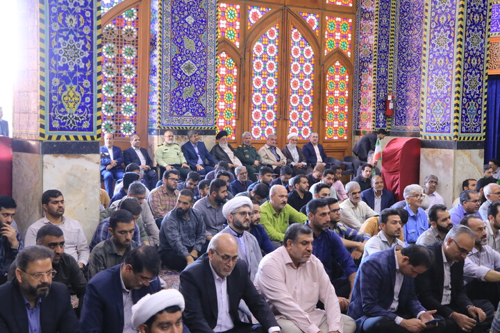 مراسم بزرگداشت شهدای خدمت در یزد