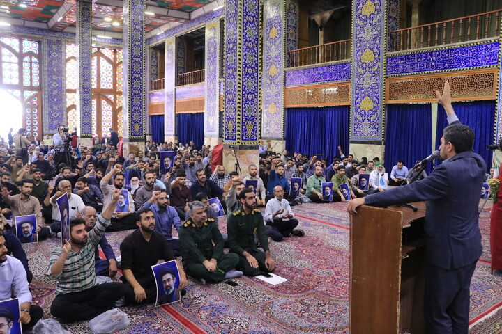 مراسم بزرگداشت شهدای خدمت در یزد