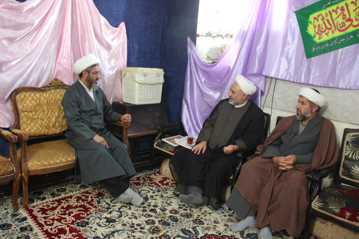 تصاویر / دیدار معاون تبلیغ وامور فرهنگی حوزه علمیه استان قزوین از مبلغین طرح هجرت ونسیم رحمت