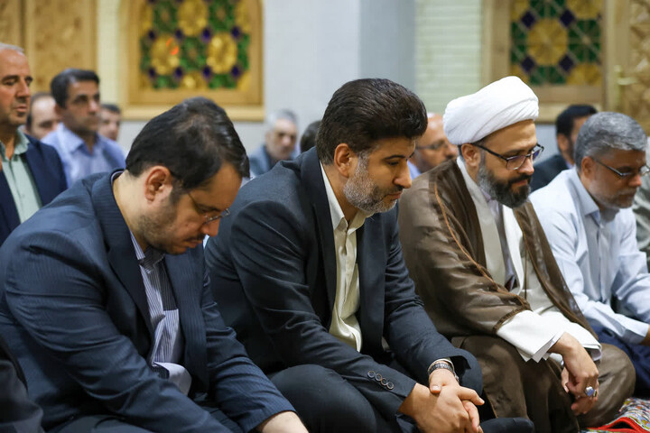 تصاویر  |  دیدار مسئولین و معاونین ستاد برگزاری نماز جمعه شهرستان های استان آذربایجان شرقی امام جمعه تبریز