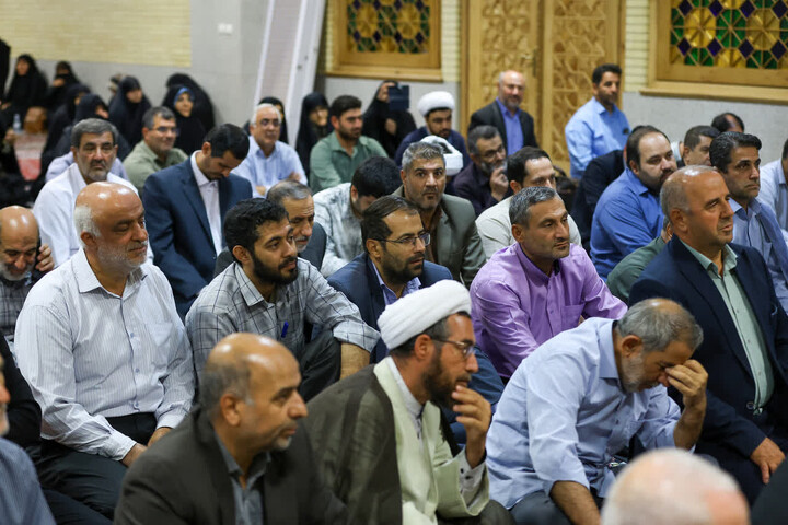 تصاویر  |  دیدار مسئولین و معاونین ستاد برگزاری نماز جمعه شهرستان های استان آذربایجان شرقی امام جمعه تبریز