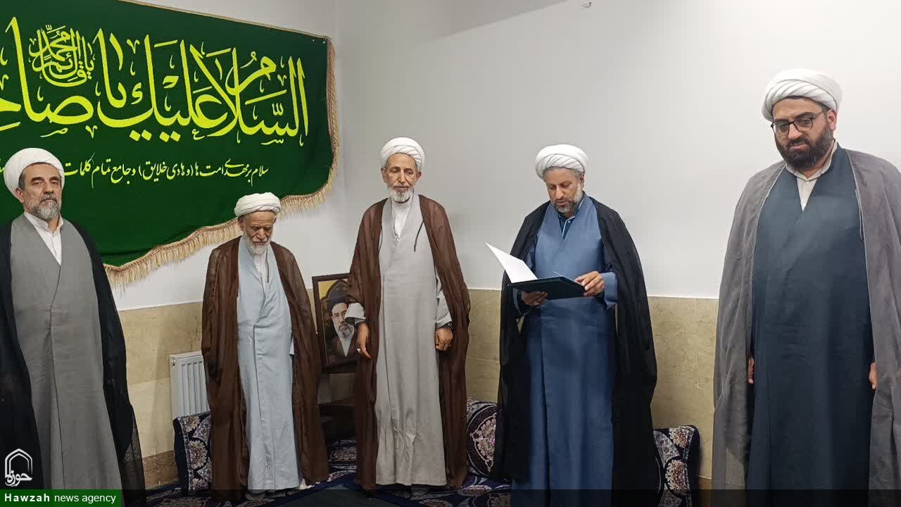 معارفه حجت‌الاسلام سجادی‌نسب به عنوان سرپرست جدید مدرسه علمیه امام رضا (ع) دولت‌آباد