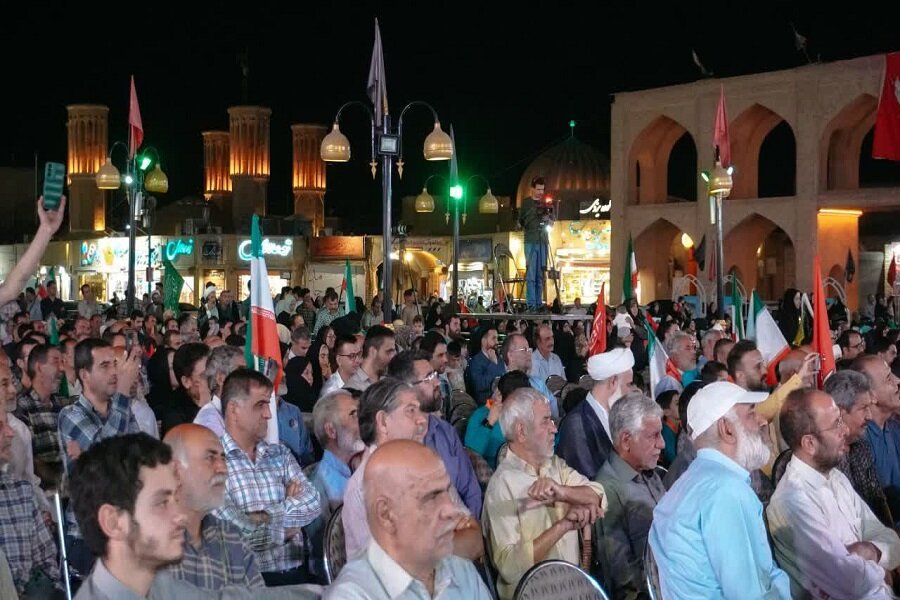 جشن «مهر باران» در حسینیه امیرچقماق یزد برگزار شد