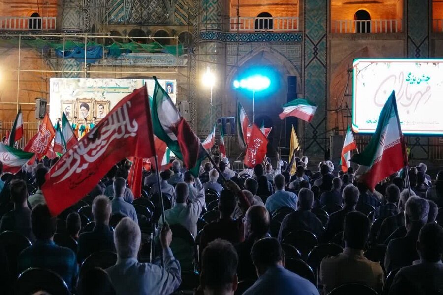 جشن «مهر باران» در حسینیه امیرچقماق یزد برگزار شد+تصاویر