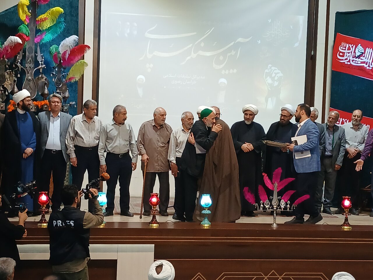 آیین تکریم و معارفه مدیرکل تبلیغات اسلامی خراسان رضوی