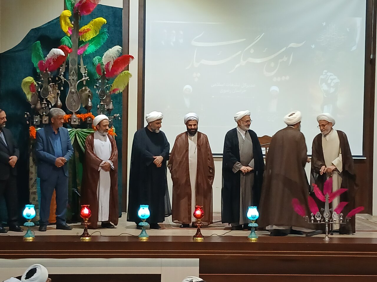 آیین تکریم و معارفه مدیرکل تبلیغات اسلامی خراسان رضوی