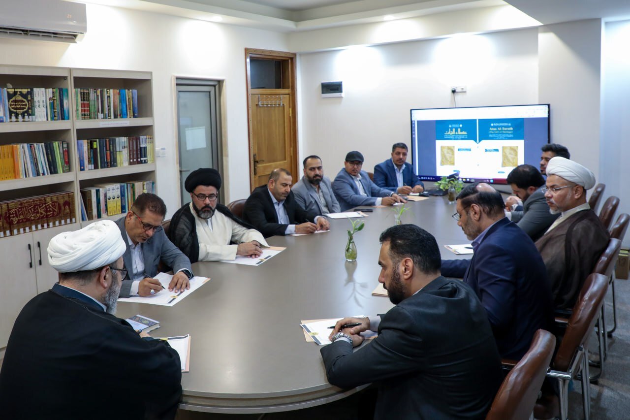 اللجنة العلمية والتحضيرية لمؤتمر ألفية حوزة النجف تبحث الاستعدادات النهائية للمؤتمر التمهيدي الثاني