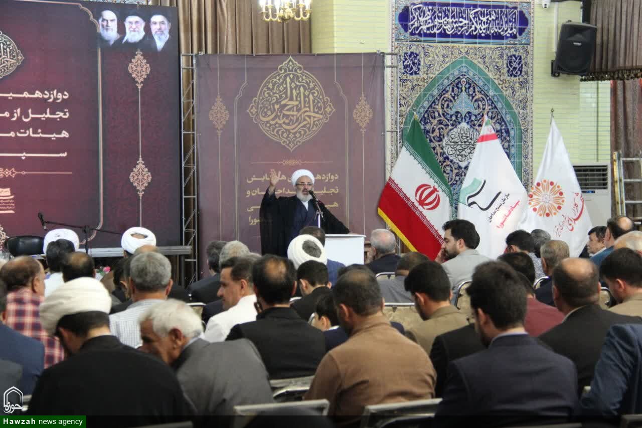خون پاک شهدا در نغمه‌های مداحان تبریزی جاری است/ تجلیل از پیشکسوتان و نوجوانان عاشورایی